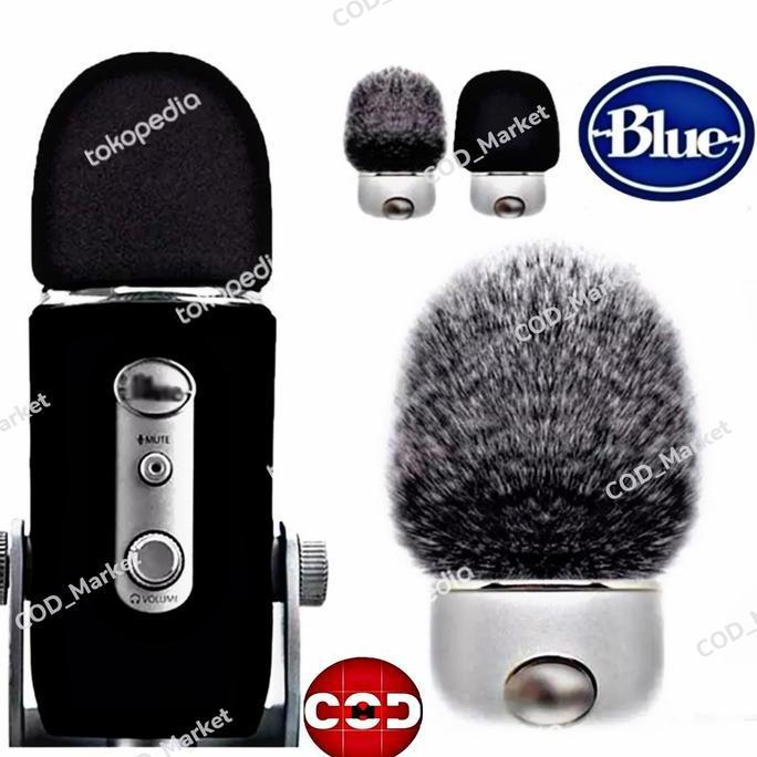 Busa Microphone Blue Yeti, Yeti Pro, Yeti X / Spon Mic Biru Yeti Pro X