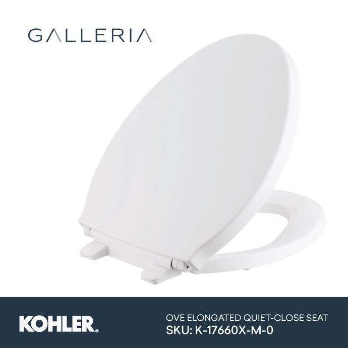 Kohler Ove Quiet Close Seat K-17660X-M-0 / Kohler Dudukan Kloset