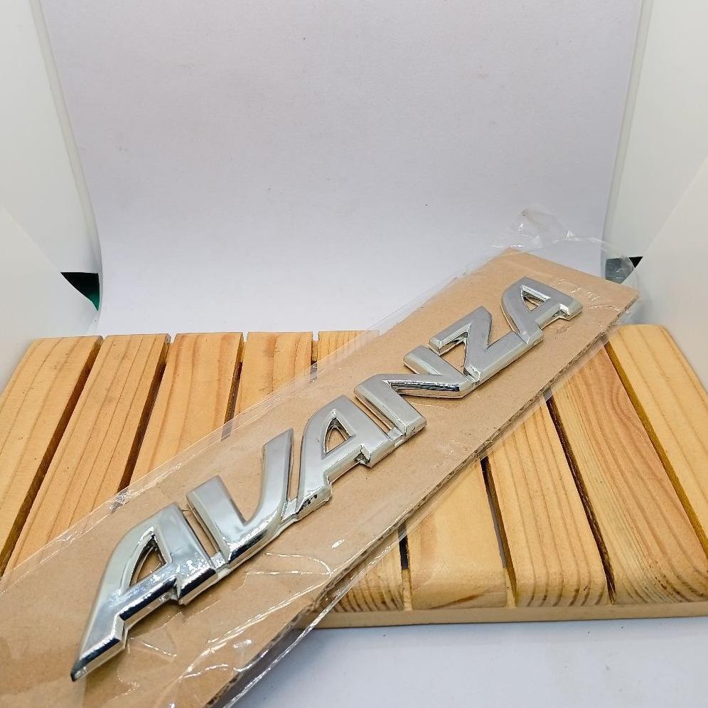 Emblem Logo Tulisan Mobil Avanza Original