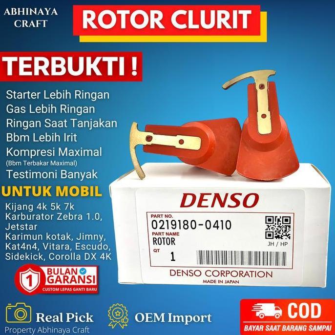 Rotor Clurit Rotor Pacul Rotor Kijang Karbu, Zebra 1.0, Carade, vitara