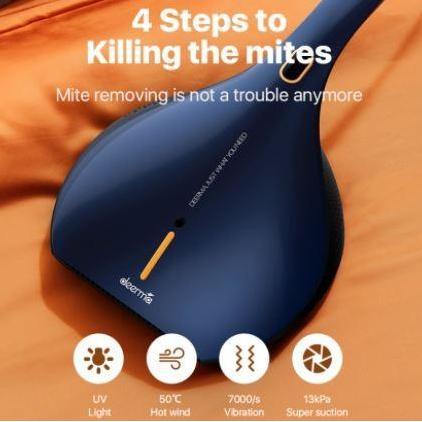 Amanahjamin- Deerma Cm818 Vacuum Cleaner Vacum Pembasmi Kutu Tungau Kasur Cm800
