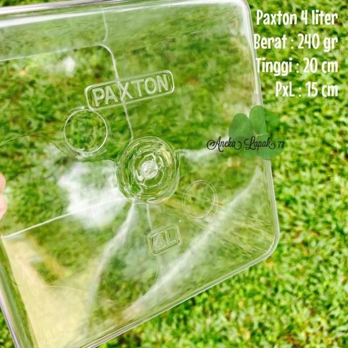 Best- GOJEK Toples acrylic Paxton 4 liter tanpa sambungan toples cupanG