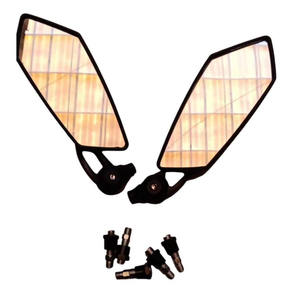 CUCI GUDANG BEST SALE Spion Alevo Kaca Spion Arevo Koso Lipat Tanduk Hitam Crom Krom Krum Universal 