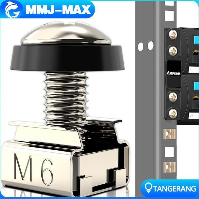 CALAVO Baut Dan Mur Hard Case/Mur Baut Hardcase/Mur Baut Lis Besi Lubang Rak