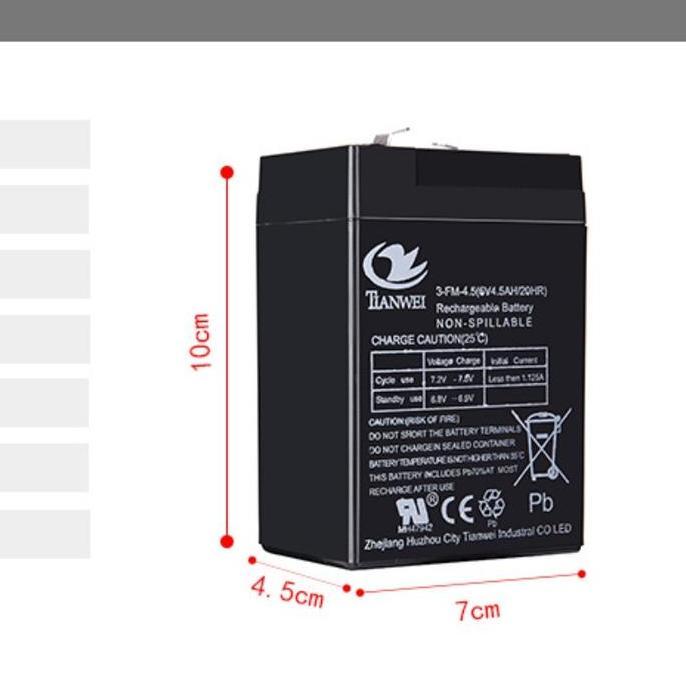 ZANACOM aki kering 6v 4.5ah/ aki kering genset 12v12AH 12V8AH 4V 4Ah/Aki Timbangan Digital VRLA SINU