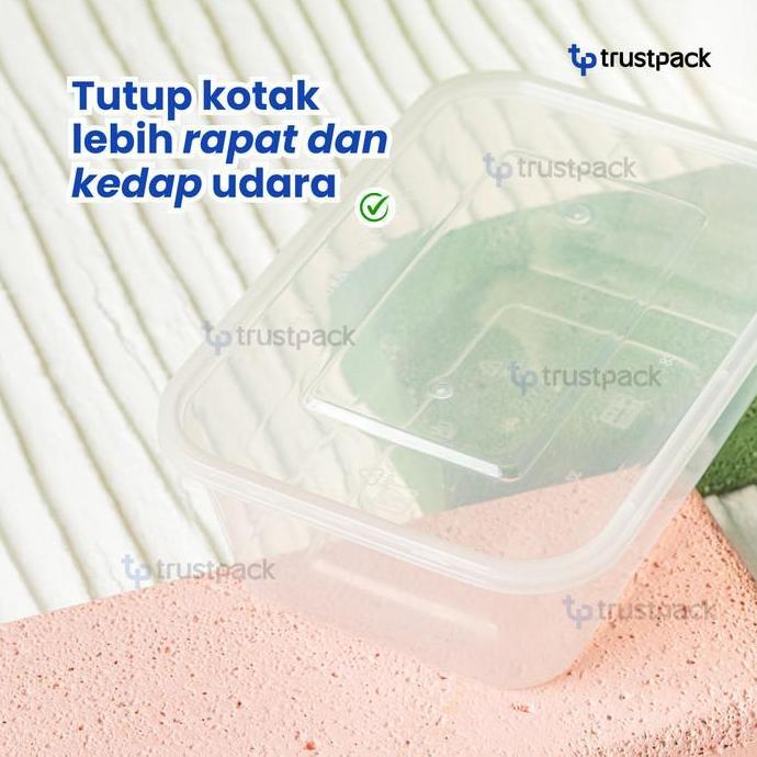 Best- Kotak Makan 750 ml Tempat Box Nasi Microwave Thinwall Food Container