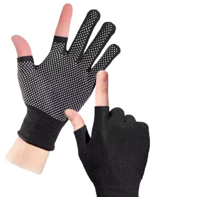 ZANACOM Sarung Tangan / Gloves Mancing Anti Slip Untuk Jigging Casting Popping