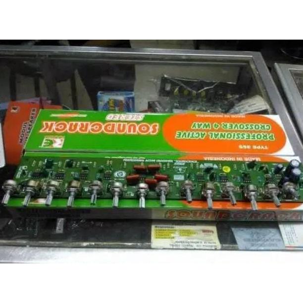 Best- Kit aktif crossover 4 way stereo