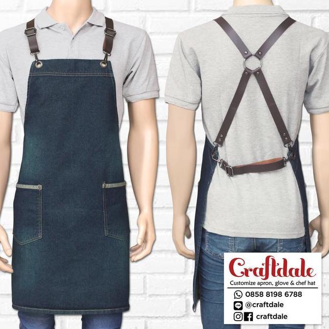 Kithch- Apron Barista - Jeans Bladus