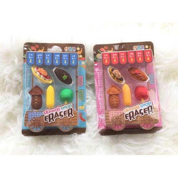 Penghapus 3d snack jepang