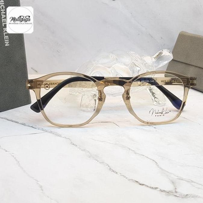 Kacamata Unisex Original Michael Klein MK2008 Color 9 New ULTEM RINGAN LENTUR FLEKSIBEL AWET