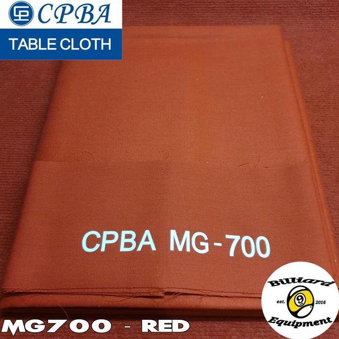 Kain Laken 9Feet CPBA MG-700 - Red | Billiard Cloth