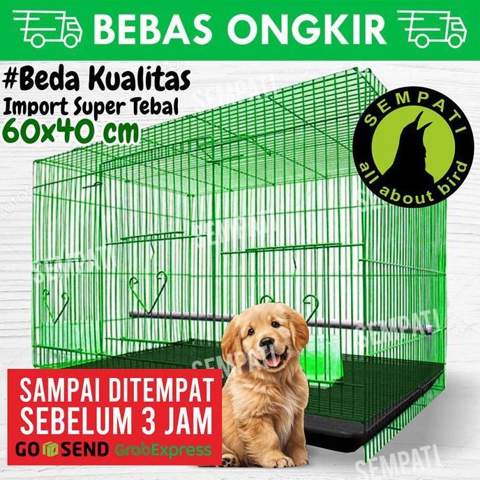 SANGKAR ANJING KANDANG ANJING BESAR JUMBO BESI IMPORT UMBARAN