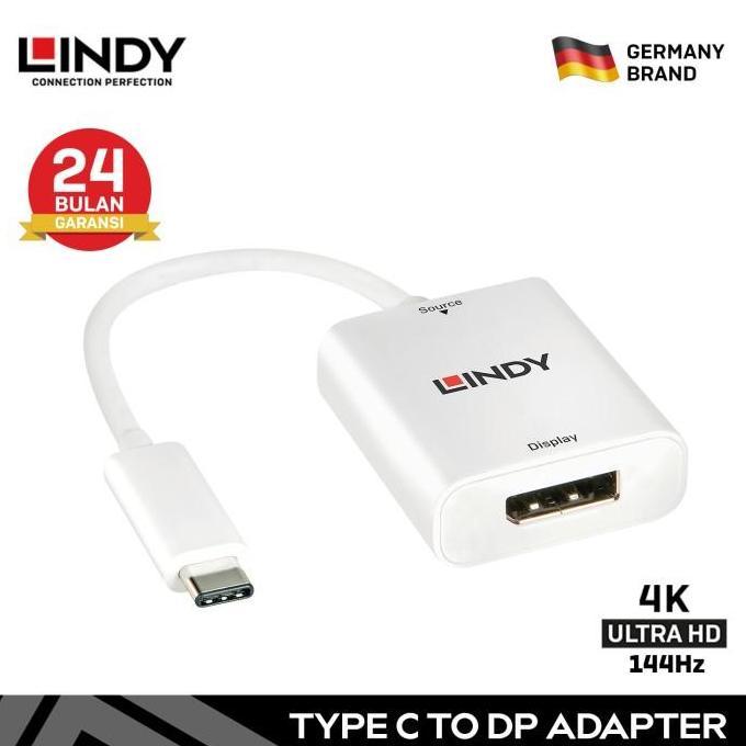 Terpopuler- Lindy Adapter Usb 3.2 Type C To Displayport Converter