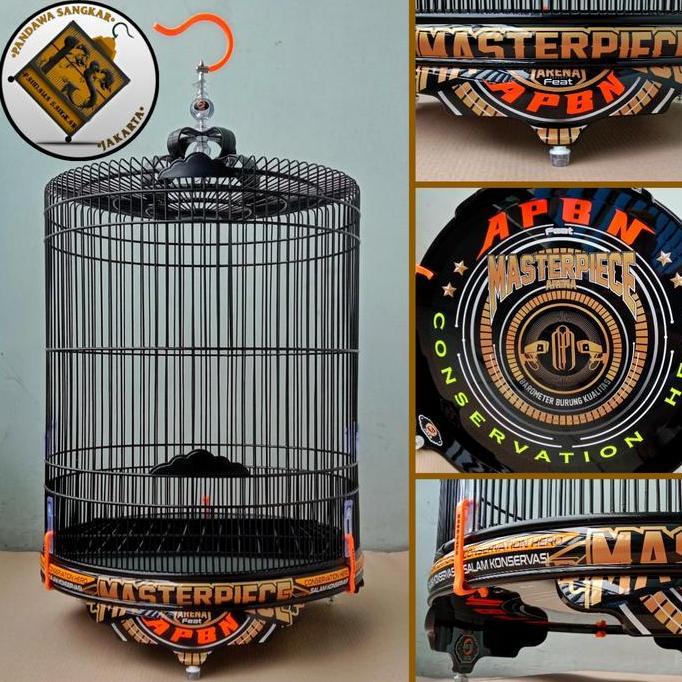 SIAPKIRIM SANGKAR/KANDANG MURAI EBOD JAYA PVC DECAL MASTEIECE APBN READY STOCK