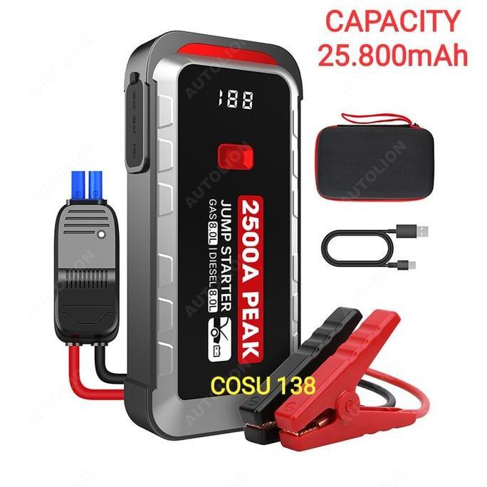 Promo Powerbank Jump Jumper Start Aki Mobil 12V High Quality Diskon