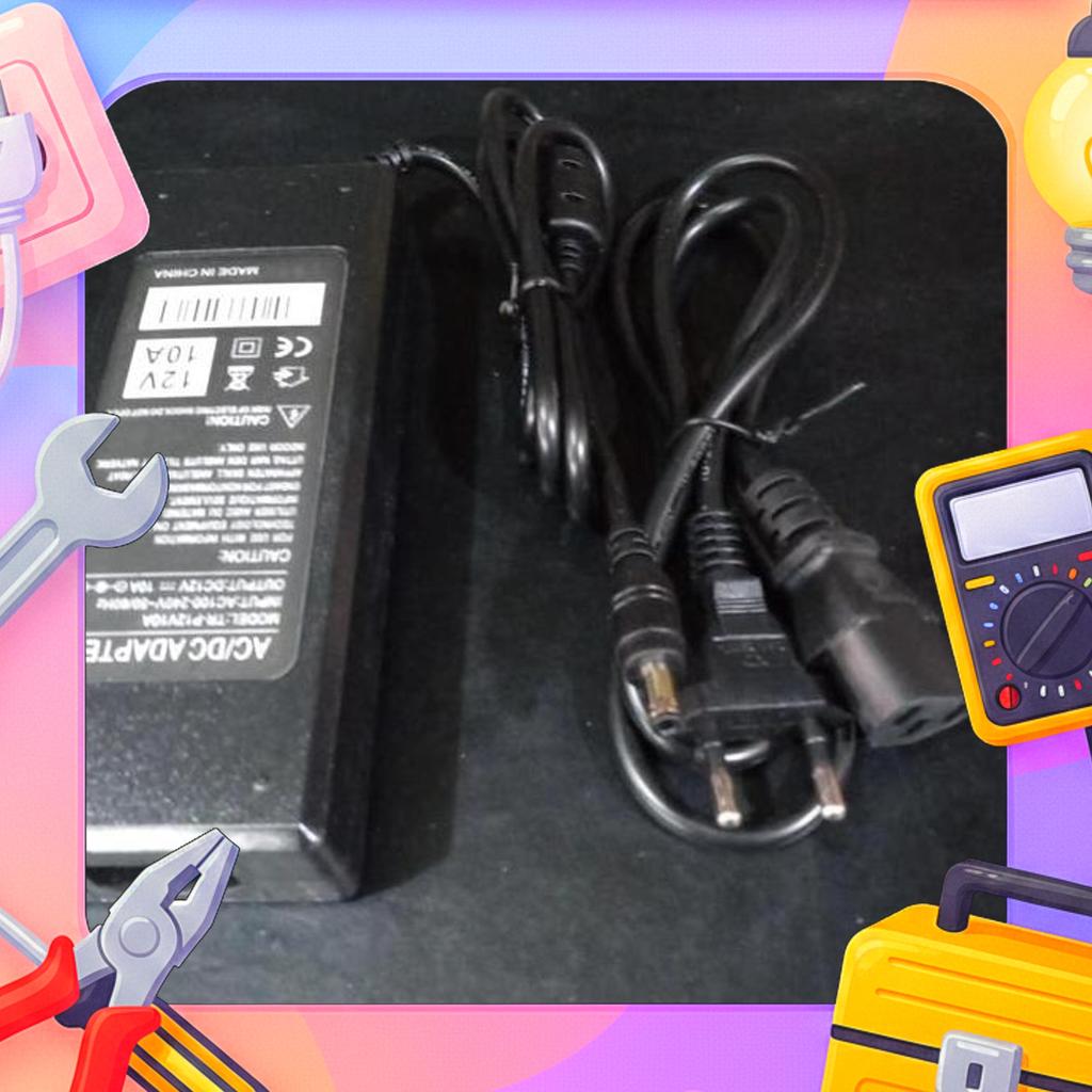 Adaptor Ac/Dc 10A Dc 12V