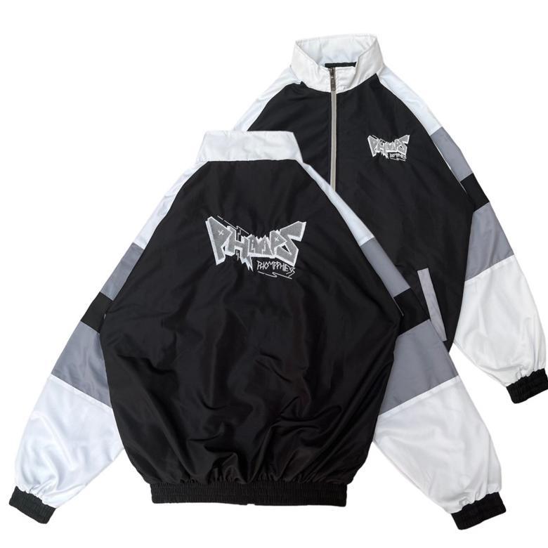 PHOMPPHIESS Jaket Retro Vintage Jacket Sport Pria Wanita