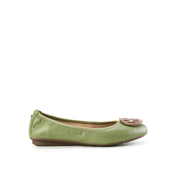 Hush Puppies Sepatu Flat Wanita Samantha Olive