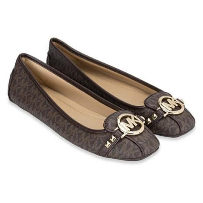 Michael Kors Fulton Brown/Black Snature Mahogany