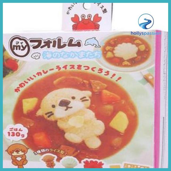 (ORI) RICE MOLD CETAKAN NASI BENTO KREASI SUSHI BEKAL ANAK CETAKAN NASI BENTO BEKAL ANAK SEKOLAH ONI