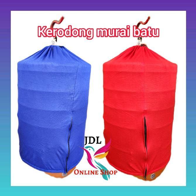 ORIGINAL KERODONG KRODONG SANGKAR MURAI BATU POLOS PENUTUP KANDANG HARIAN READY STOCK