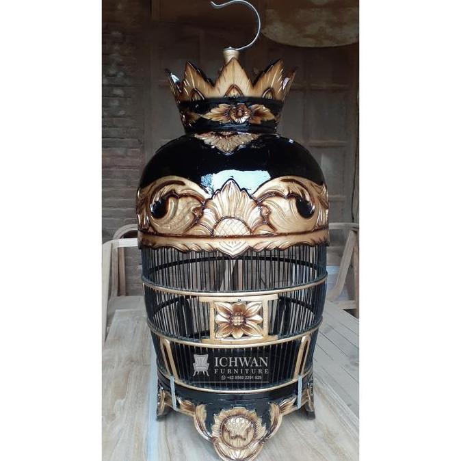 TERMURAH SANGKAR BURUNG PERKUTUT KAYU JATI SANGKAR JATI SANGKAR GENDONG READY STOCK