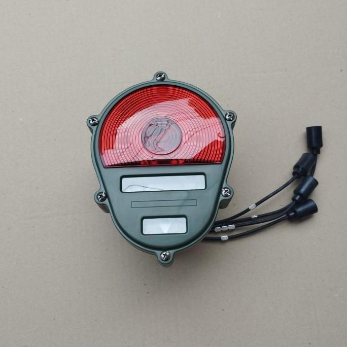 Lampu Belakang / Stop Lamp Tengkorak Military Jeep Willys Restock