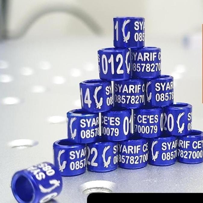 ASLI Omah Ring | NL Laser | Ring Burung Meati, Kenari, Kacer, Murai, Jalak, cucak ijo dll READY STOC