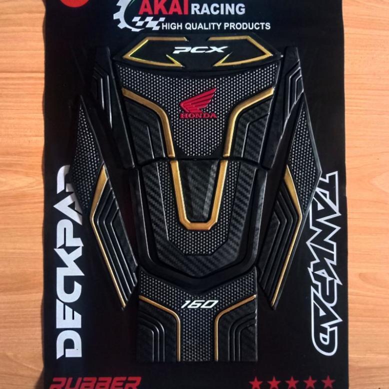 stiker timbul tankpad pcx 160 bahan karet tankpad deckpad pcx160 tankpad deckpad pcx 160