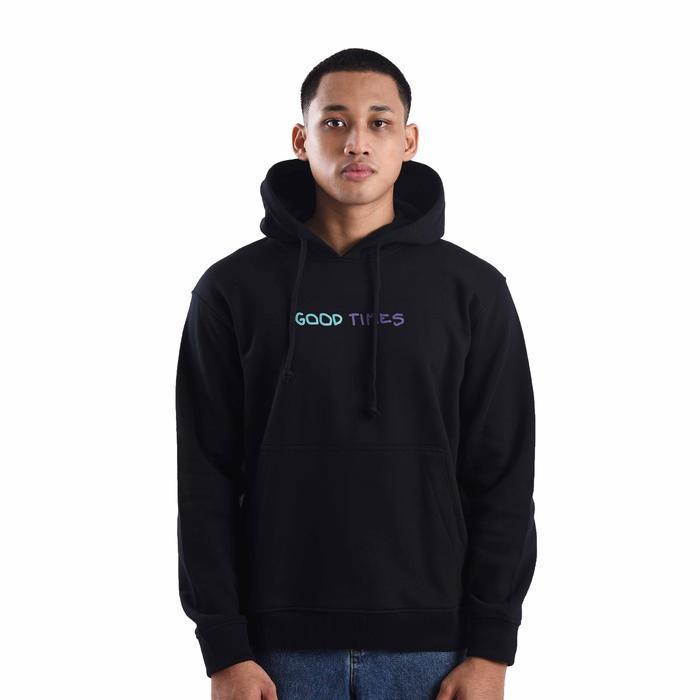 Leaf Logical Black Hoodie