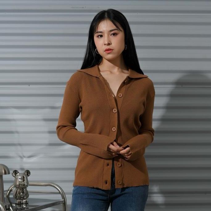 SUETERCLOTH - Julie Knit Top / Top Knit Wanita / Blouse Knit / Atasan Wanita Knit/Cardan Wanita deng