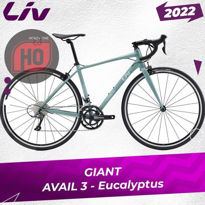 Promo LIV GIANT AVAIL 3 2022 Eucalyptus - Women Road Bike Sepeda RB Diskon