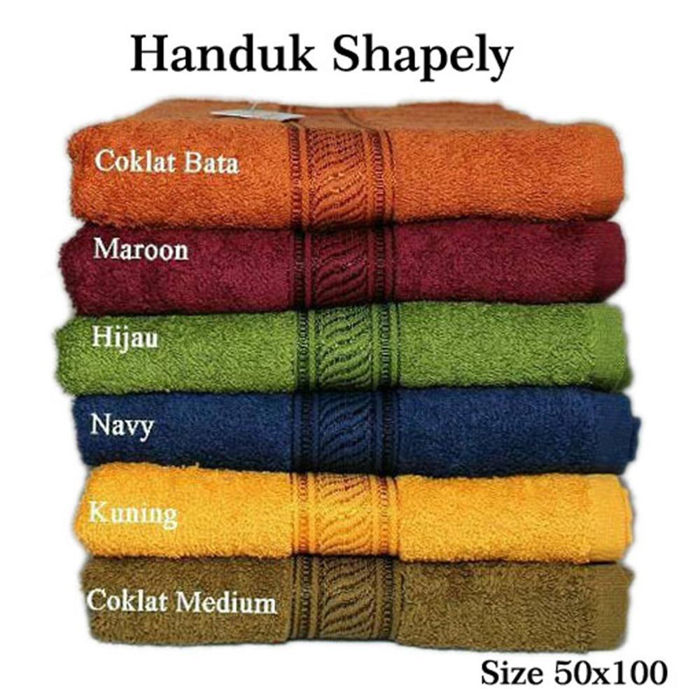 KUALITAS SUPER` KUALITAS SUPER HANDUK MERAH PUTIH 50x100 - Handuk MUTIA  / HANDUK MP 50x100 / HANDUK