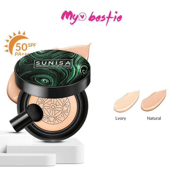 JaminanDonk- BPOMMy bestie official BIOAQUA x Sunisa Air Cushion bedak sunisa cushion waterproof ori