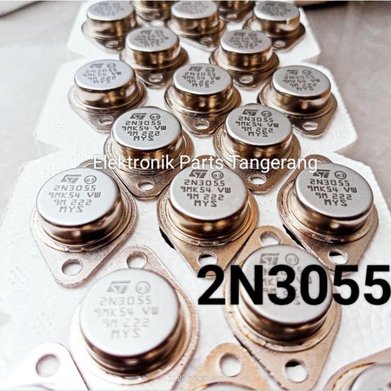 AudioWhell- TRANSISTOR JENGKOL 2N3055 ORIGINAL TRANSISTOR 2N3055 TR JENGKOL 2N3055 TRANSISTOR JENGKO