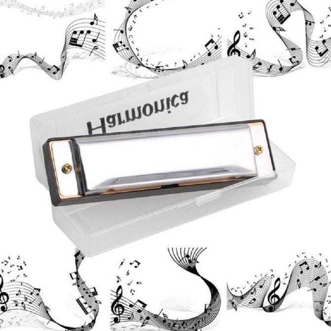 Lengkap- Harmonika Swan Harmonika Diatonic Harmonika Alat Musik Anak Harmonika Blues Harmonika 10 Ho