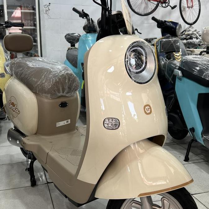 Terlaris Goda Gd166 New Sepeda Listrik Terbaru Dari Goda Gd-166 - Cream - Pink
