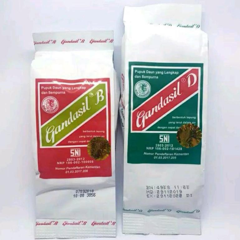 Bisa Cod Gandasil B Dan D Kemasan 100Gram 500Gram Pupuk Tanaman Daun Dan Buah ||