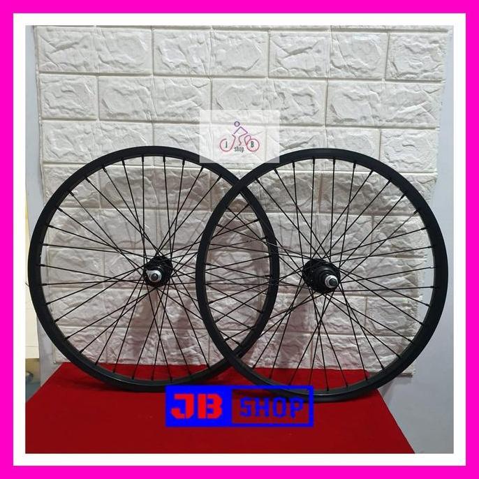 VELG RIM RODA SEPEDA 20 ALLOY WHEELS SET WHEELSET SIAP PAKAI SEPEDA LIPAT BMX MINION MINI DLL Outdoo