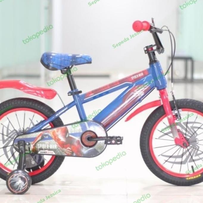 Terlaris Sepeda Anak Bmx 18 Element Marvel Avengers Spiderman