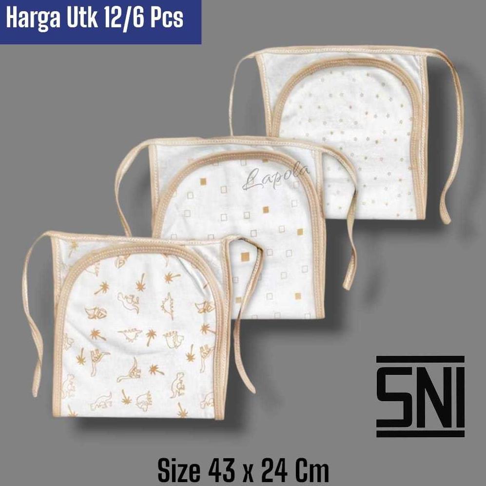 Premium Isi 1Lusin/6Pc Popok Bayi Seri Abu Seri Coklat Seri Hijau Seri Navy Sni Popok Kain Tali Katu
