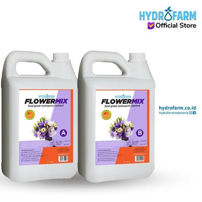 Nutrisi Hidroponik AB Mix Bunga ( Flowermix 5 Liter )