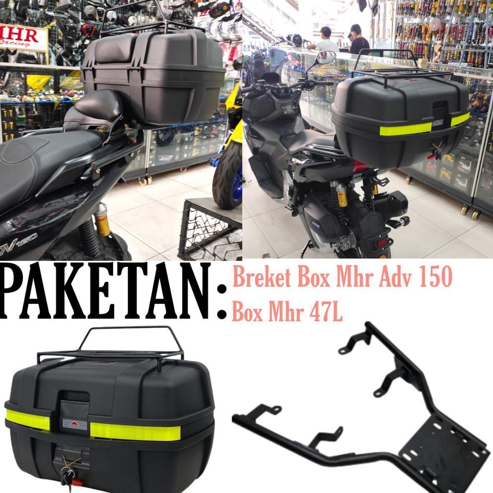 Paketan Box Motor Box Belakang Motor Honda All New ADV-150 / ADV-160 Box 47L + Bracket Box Honda ADV