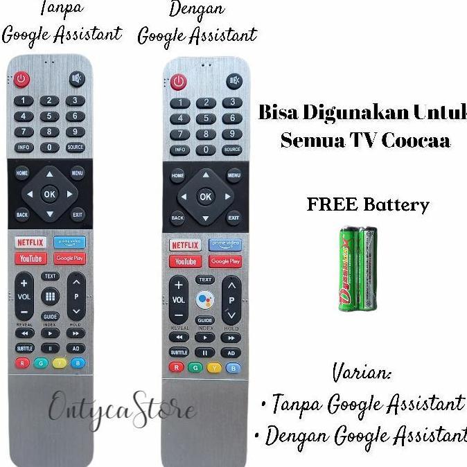Remote TV COOCAA Android Smart Tv Semua Tipe Promo