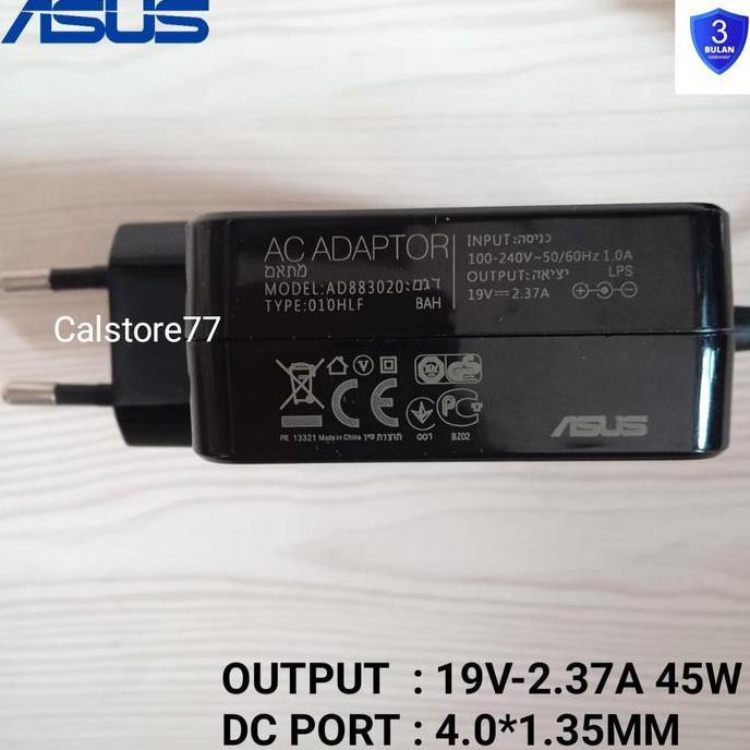 Adaptor Charger Asus UX430 UX430U UX430UA UC430UQ 19V-2.37A Genuine Terlaris