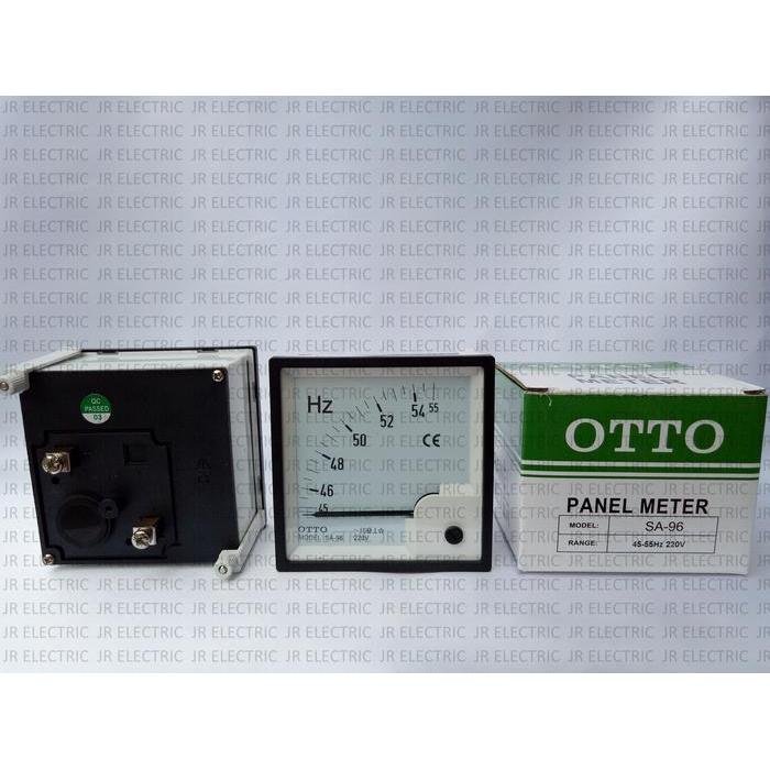 HOT SALE OTTO Panel Meter / Frequency Meter Hz Jarum Getar 50Hz SA-96 45-55HZ
