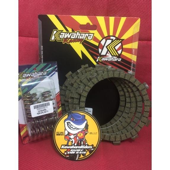 paket kampas kopling & per kopling kawahara satria fu