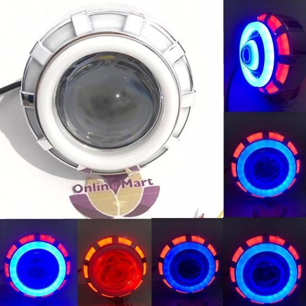Proji LED Lampu depan projie headlamp lampu utama motor