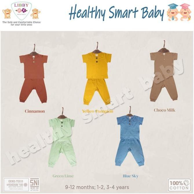 LIBBY Earth Fave Set | Setelan Pendek Panjang